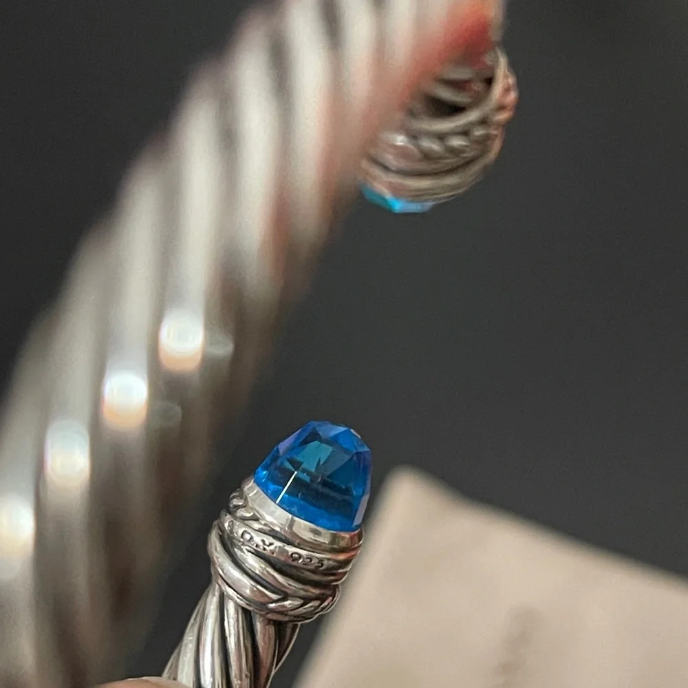 David Yurman Cable bracelet with diamonds - Picture 6 of 6
